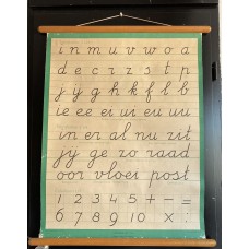 Schoolposter alfabet