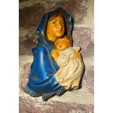 Plaquette Maria met kindje Jezus